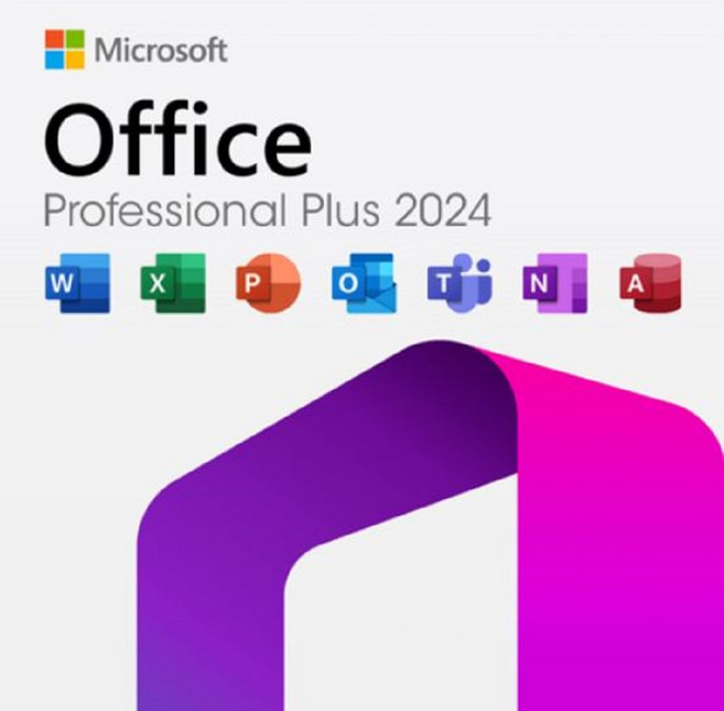 4위 - 마이크로소프트 MS 오피스 2024 프로플러스 MS Office 2024 ProPlus 1PC영구사용, 1개