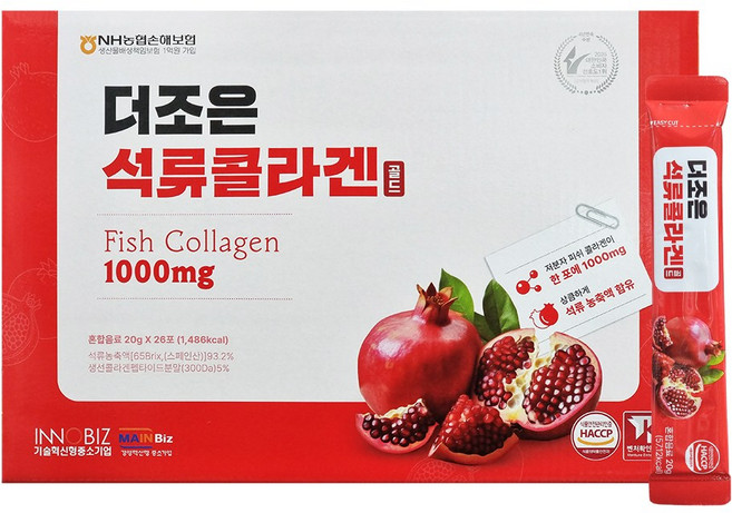 더존건강 더조은 석류 콜라겐, 600g, 1개