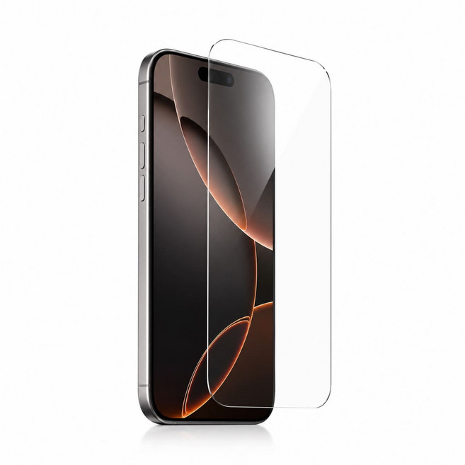 iPhone 高鋁矽大弧度玻璃貼 - 防指紋 自動排氣, 1個, iphone 17e