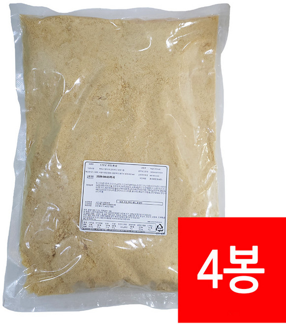서울식품 소보루 가루 2kg 소보로빵 토핑 믹스 냉동생지, 4개