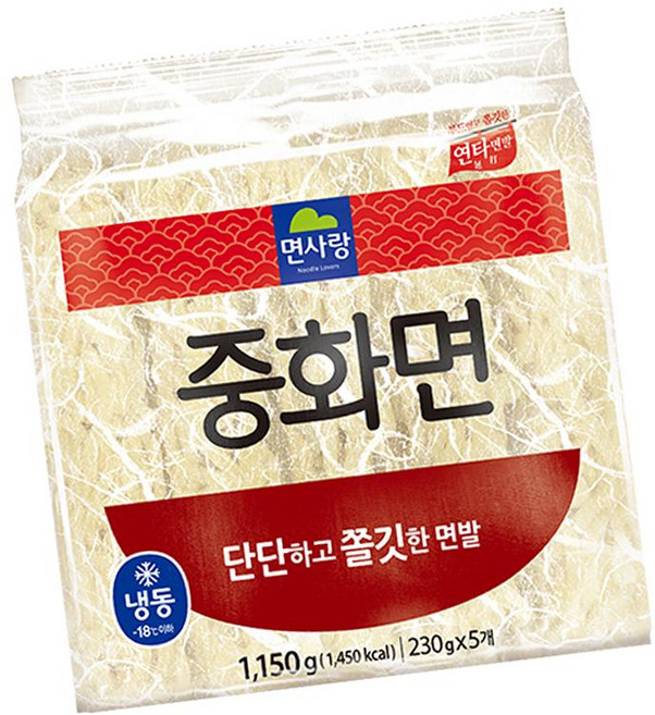 중화면 5인분 230g 5개 업소용중화면, 1개