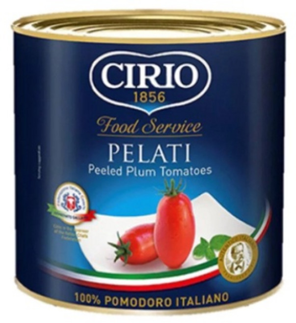 CIRIO 整粒去皮番茄 2.5KG, 1個
