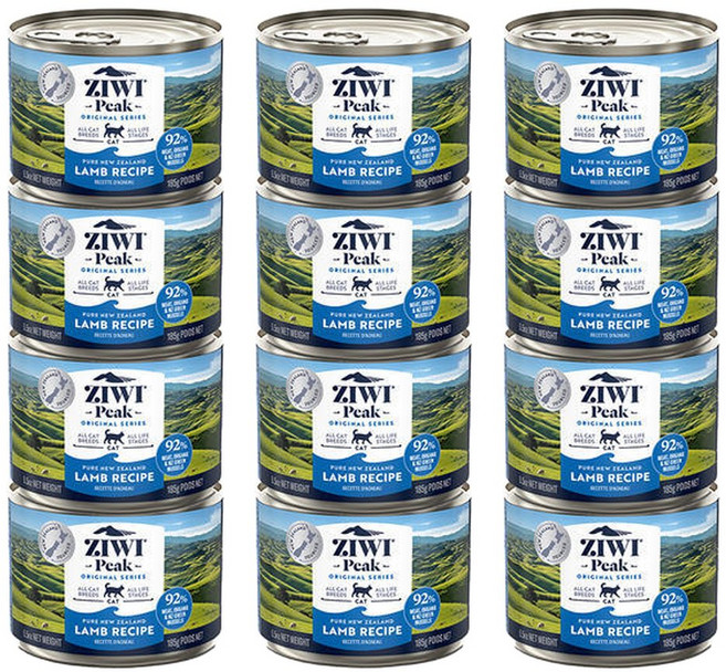 지위픽 캣 캔 식품 토끼 양고기 85 x 12개, 185g