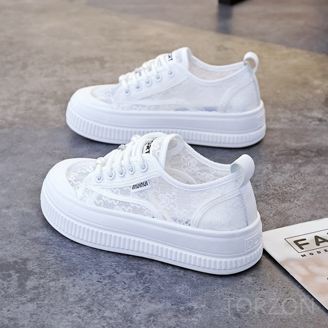 TORZON 여성 여름 캐주얼 슈즈 헬스화스니커즈 운동화