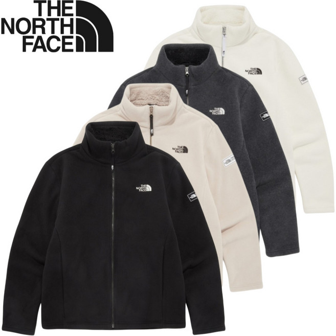 [백화점발송] 노스페이스 남여공용 플리스 자켓 후리스 뽀글이 안감 등산 러닝 캠핑 낚시 운동