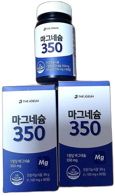 근육 이완 도움 마그네슘 고함량 피로 회복 건강 보조제 90정 3개 - 쿠팡