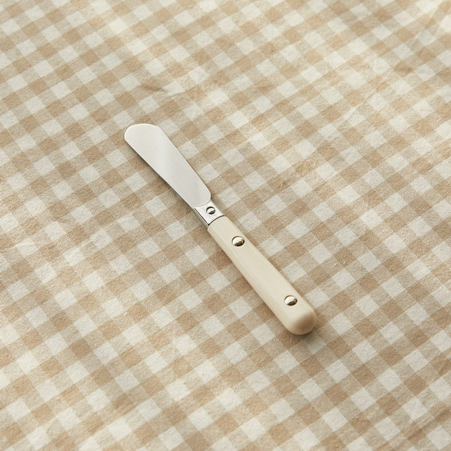 모던하우스 L 빈티지 크림 버터나이프_NK1621007, 1개