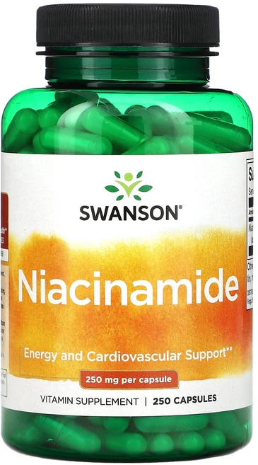 Swanson 나이아신아마이드 250mg 캡슐 250정, Swanson나이아신아마이드250mg캡슐250정, 1개 - 쿠팡