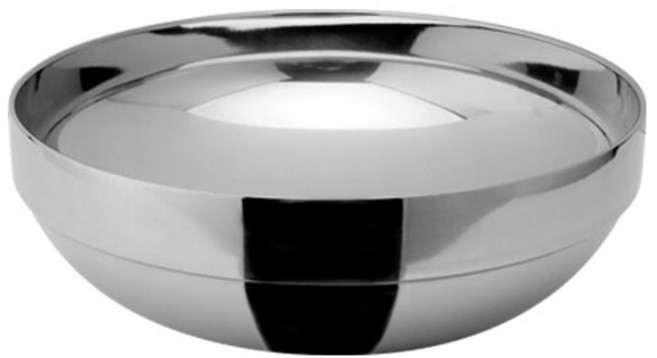 키친프리 스텐레스 이중 진공 면기 이중면기, 2개, 이중면기 (중 21cm)