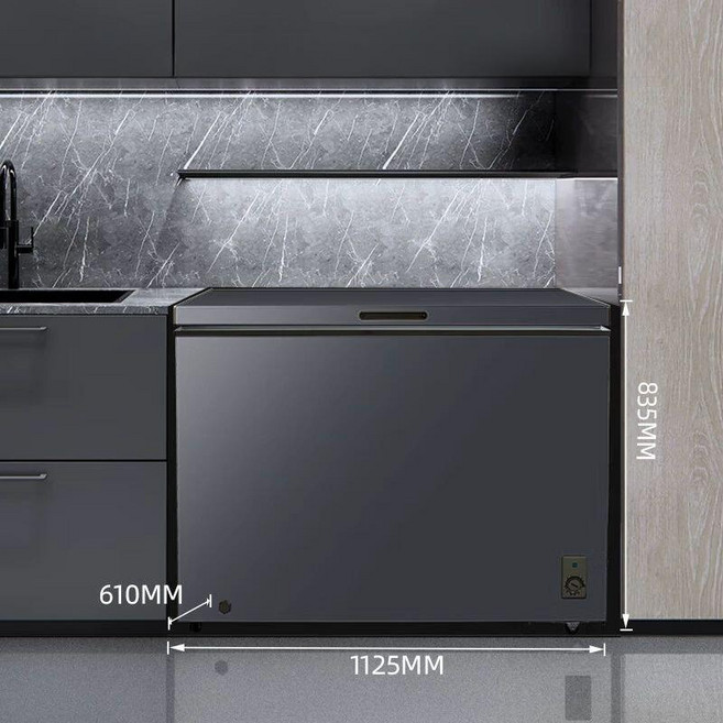 엔리프 미니김치냉동고 300L 냉동 냉장 겸용 가정용 상업용 김치냉장고, 기본 모델명/품번, 그레이 301L