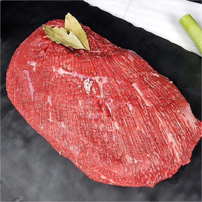 정육1번가 한우 암소 양지국거리 소국거리 덩어리 300g내외 1등급, 1개