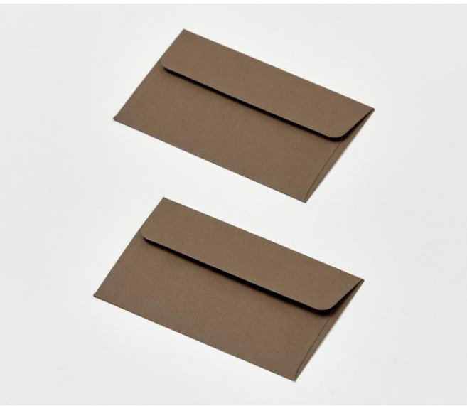 95x60mm 밍크지 미니봉투 보증서 증명사진 스튜디오 명함 쥬얼리 쿠폰 봉투 50매, 20.골든브라운