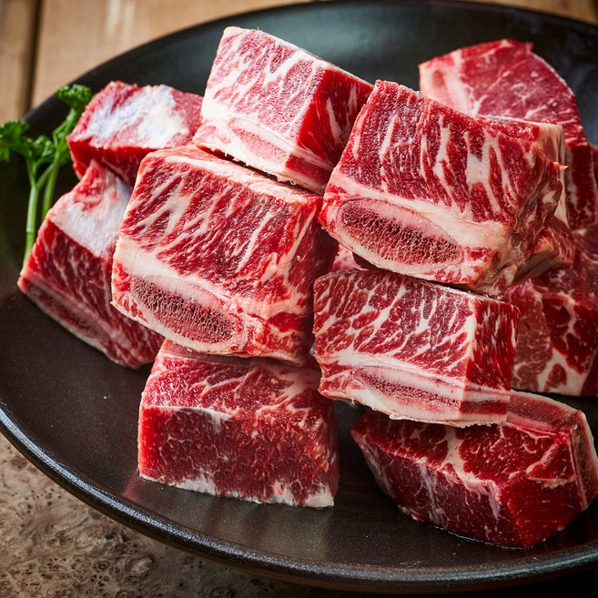 미국산 지방손질 깔끔한 부드러운 육질 초이스등급 소갈비 찜갈비 찜용, 1개, 2kg