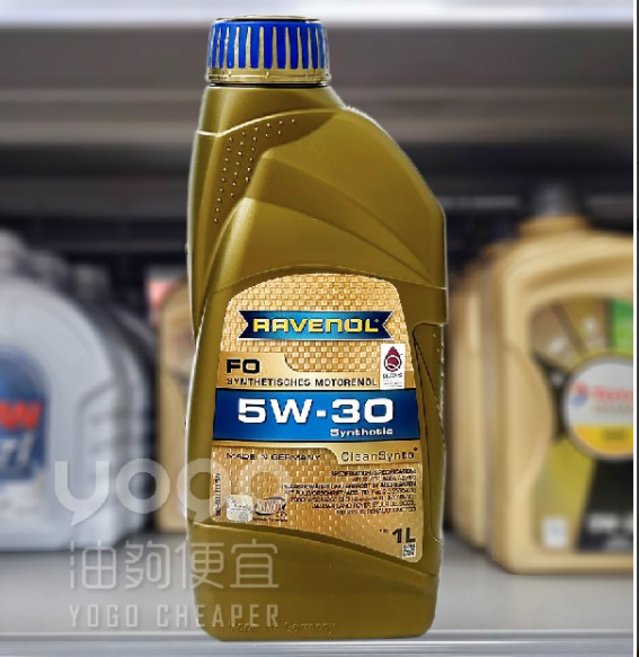 RAVENOL FO 5W-30 合成機油 1L, 1個