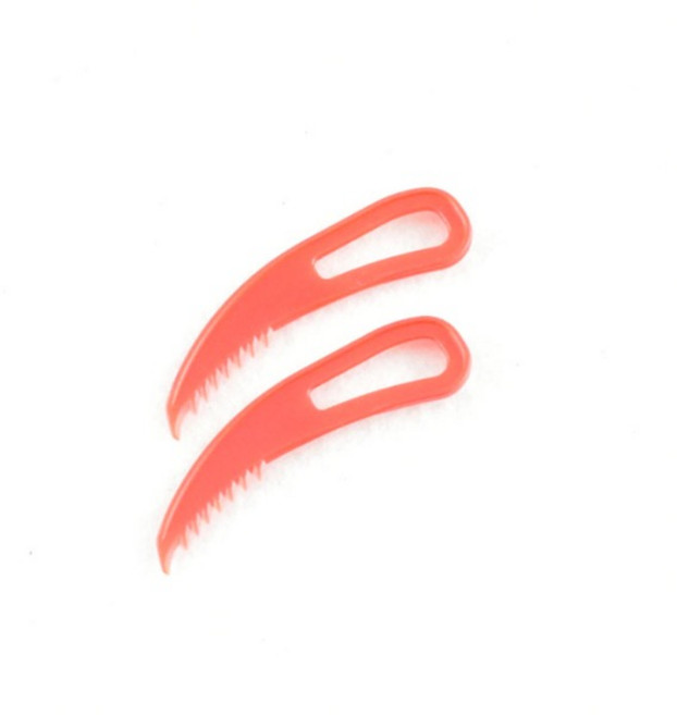 우리팩 일회용 랩칼 빨강랩칼 CI 레드랩칼 1000개