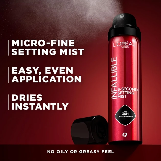 로레알 파리 인팔리블 3초 세팅 스프레이 52ml, 1개 - 쿠팡