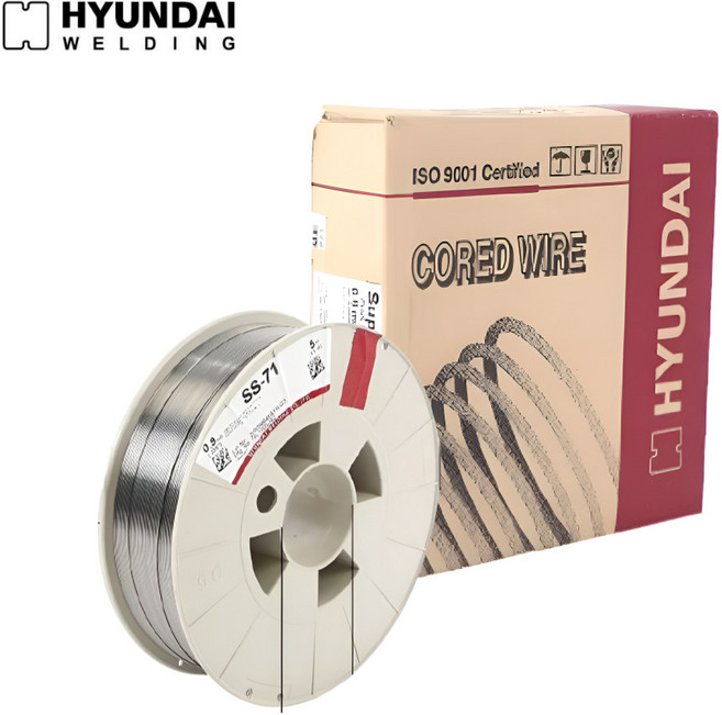 현대종합금속 논가스용접봉 연강용 SS71, SS71 (1.0파이 5kg)