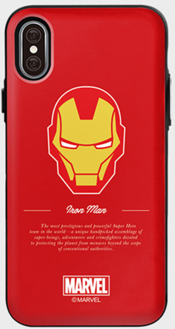 헬리움 마블 심볼 미러 카드 케이스 아이폰14시리즈