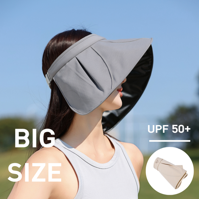 Blissora 접이식 블랙코팅/컬러코팅 썬캡 챙넓은 자외선차단 여성여름모자