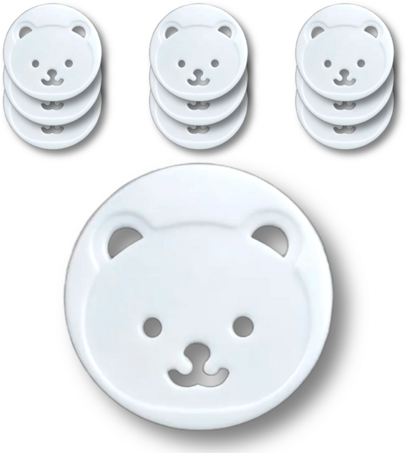 매니셀 콘센트 안전 커버 덮개 마개 10P, 10개