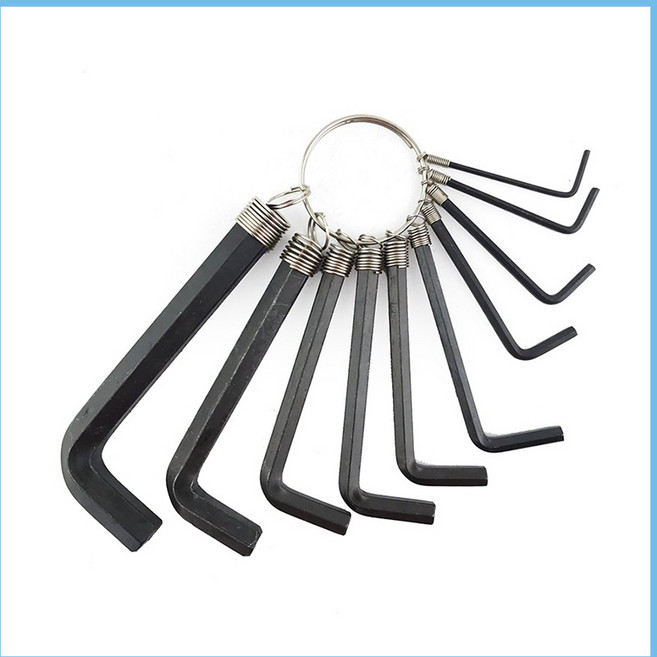 SIN FONE 10PCS 公制 L型內六角板手組, 1個