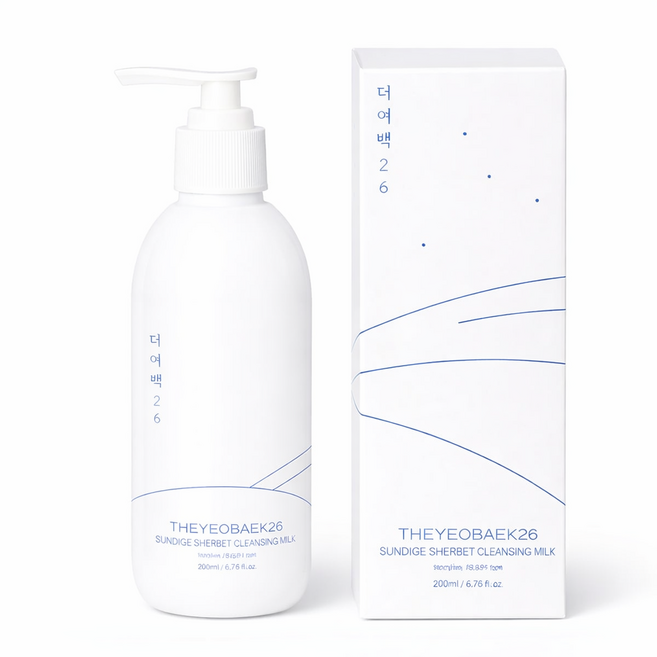 더여백26 순딩이 샤벳 클렌징밀크, 1개, 200ml