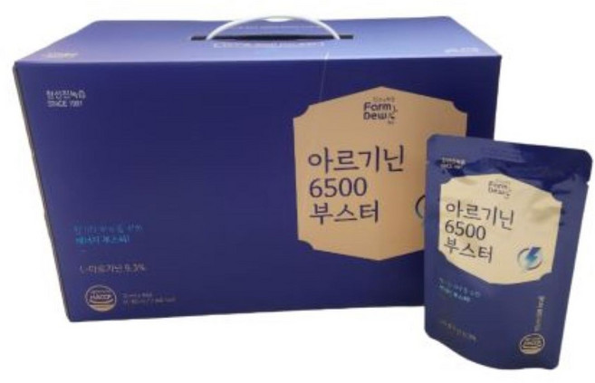 아르기닌 6500 부스터 30포 액상 고함량 l아르기닌, 30개, 70ml