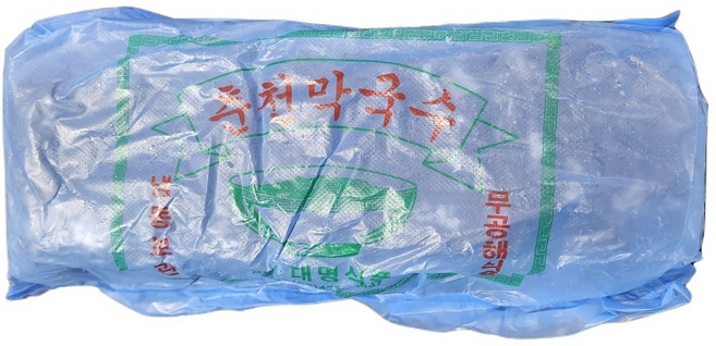 대명 춘천막국수면 2kg 냉동 막국수 업소용 사리 대용량 식당용, 1개