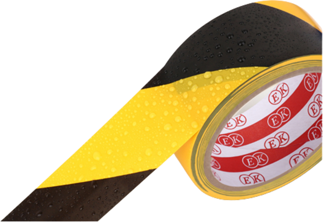 슬로우케어 안전 반사테이프 종류선택 다용도테이프, 노랑+검정, 1개