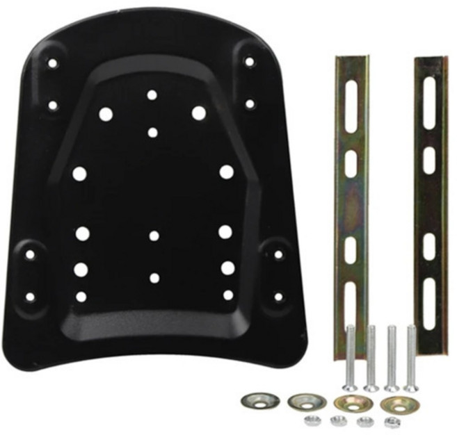 오토바이탑박스 652f 오토바이 액세서리 전용 테일 박스 브래킷 플레이트 고강도 금속 트렁크베이스 플레이트 수정 브래킷, 세트