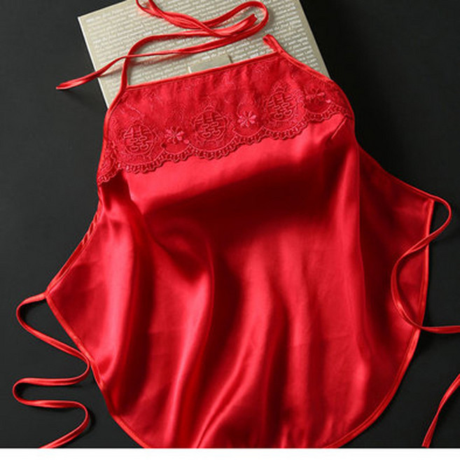 桑蠶絲真絲肚兜曬背護肚子舒適新中式真絲古風睡衣成人宮廷內衣女