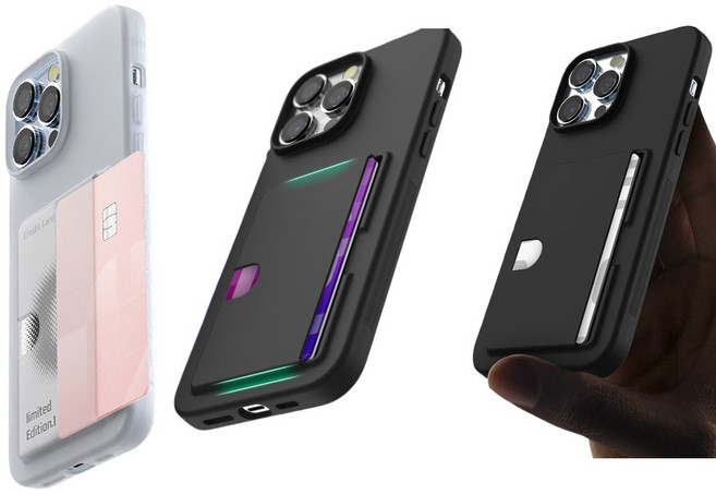 아이폰 13프로맥스 케이스 케이스 무광 렌렌스 메트 실리콘 (지문방지) 사이드 옆면 측면 카드 2장 수납 포켓 슬림 젤리