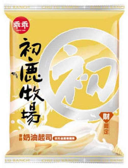 乖乖 初鹿牧場聯名米乖乖, 1個, 初鹿牧場-香蒜奶油起司52g