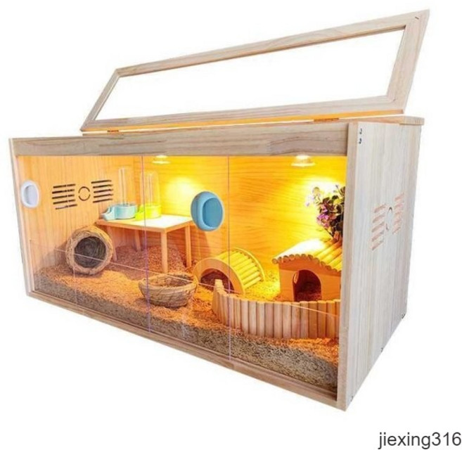 병아리 사육장 부화기 케이지 앵무새 메추리집, 40X30X30, 세트1