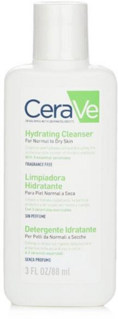 세라비 하이드레이팅 클렌저 크림 포 노말 to 드라이 스킨 88ml, 1개