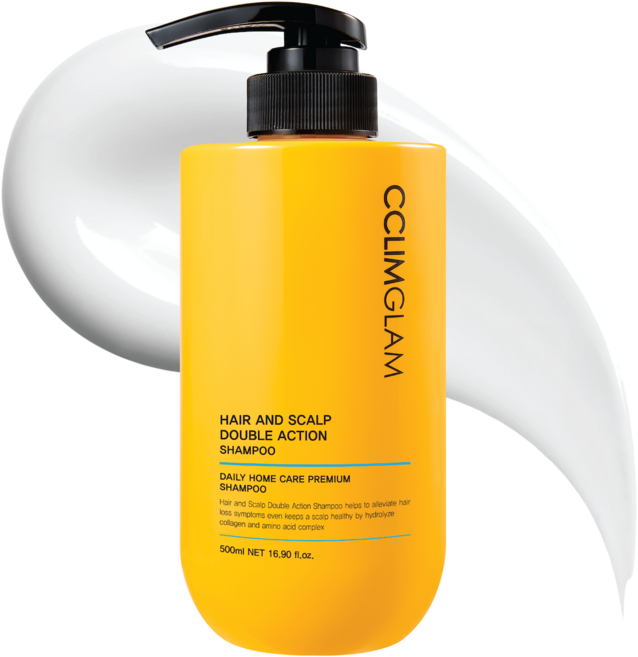 끌림글램 헤어 앤 스칼프 더블액션 탈모완화 징크피리치온 샴푸, 500ml, 1개