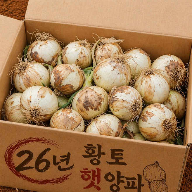26년 국내산 아삭하고 단단한 무안 햇양파, 1개, 소/미니혼합 3kg