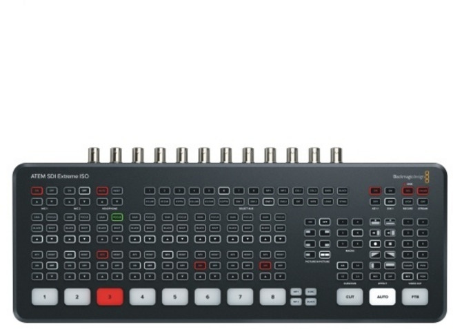 Blackmagic-Design ATEM SDI Extreme ISO SDI 8개 입력 4개 출력 스위처 정품/AS보장 컨트롤러, 1개, 1개