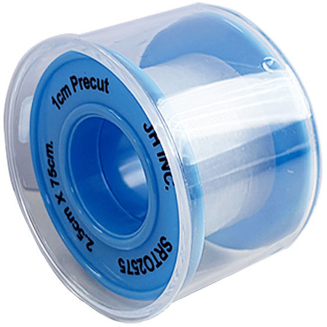 SRTO 에스알티오 실리콘 반창고 2.5cm x 75cm 1롤 실리콘 테이프 저자극 방수 아기 쪽쪽이 갑상선 흉터, 1개, 1개입