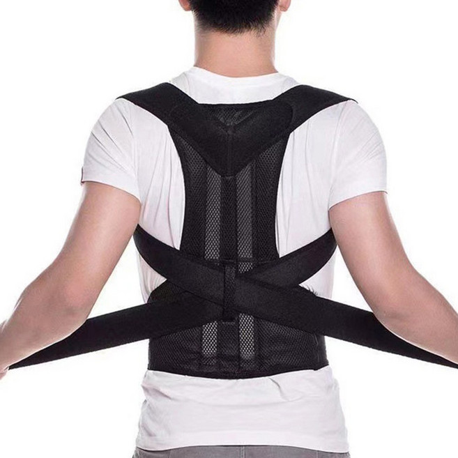 아이데이 바른 자세교정밴드 굽은 어깨 거북목 일자목 허리 척추 자세 교정 스트레칭, 9183개