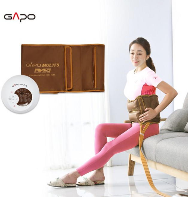 [가포멀티5] 사지압박순환장치 허리마사지 세트, 없음