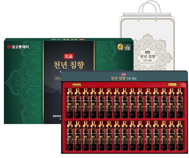 코오롱제약 마시는 침향환 침향액 침향 골드, 600ml, 1박스