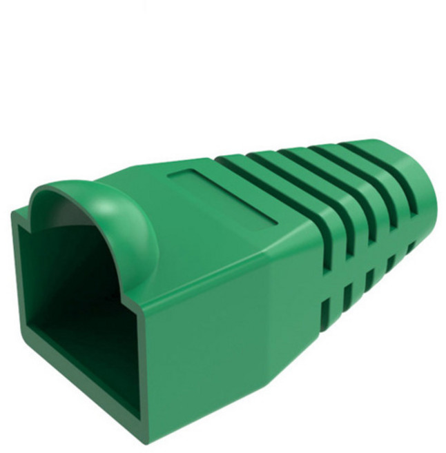 표준 CAT6 CAT5E 이더넷 커넥터 케이블 LAN 케이블 플러그 커버용 ZoeRax RJ45 스트레인 릴리프 부츠 혼합 색상OD 6.0mm, [01] 100PCS, [11] Green