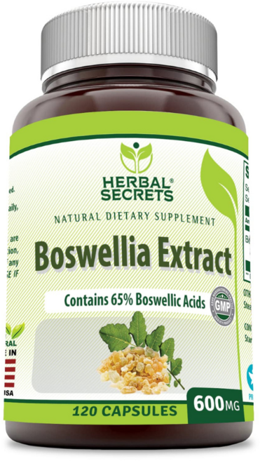 류마티스 관절염 보스웰리아 효능 영양제 600mg 120캡슐 1통, 120 Count (Pack of 1), 120정, 1개