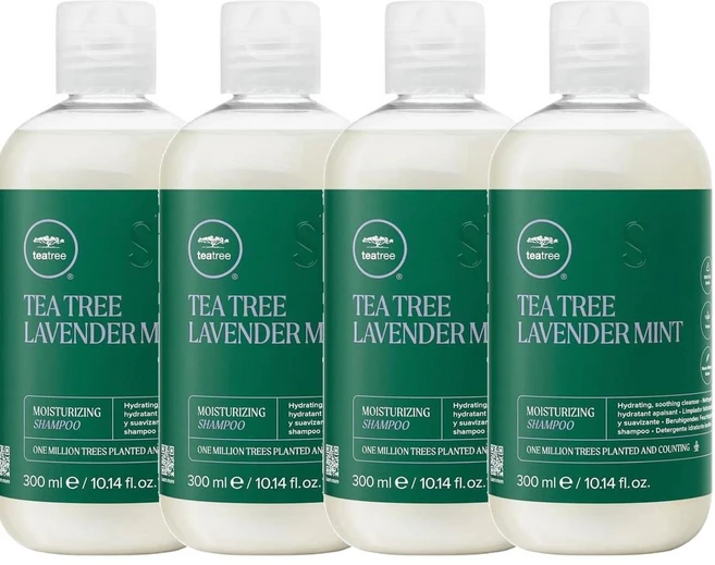 폴미첼 티트리 라벤더 민트 모이스처라이징 샴푸, 4개, 300ml - 쿠팡