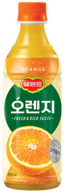 델몬트 오렌지 400mlx20펫, 400ml, 20개