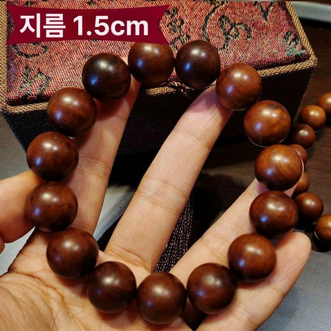 벽조목 벼락맞은 염주 절염주 개운템 대추나무 벼락맞는, 1개