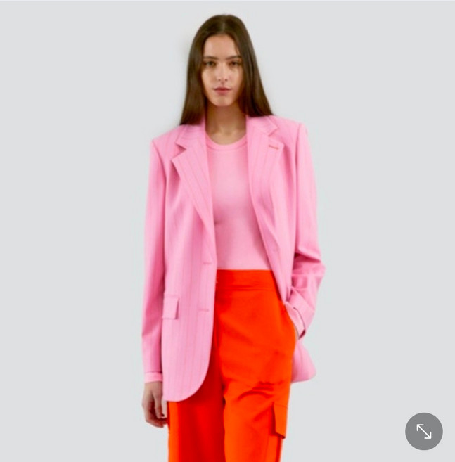 제시뉴욕 스트라이프일자자켓ME2NRJQ0700_KG