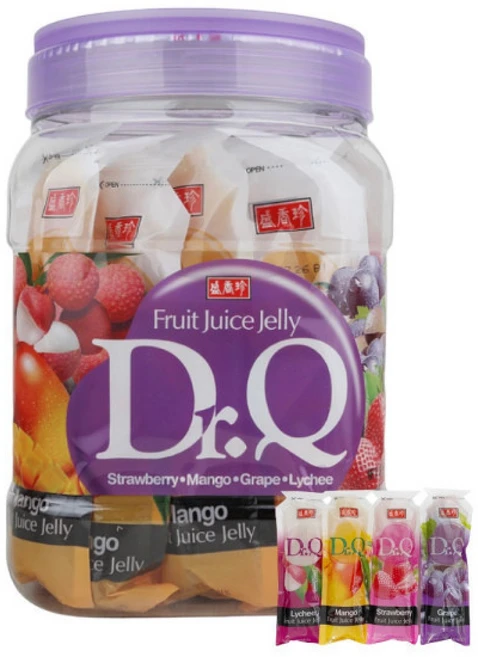 대만 닥터큐 젤리 과즙젤리 곤약젤리 코스트코, 60g, 24개 - 쿠팡