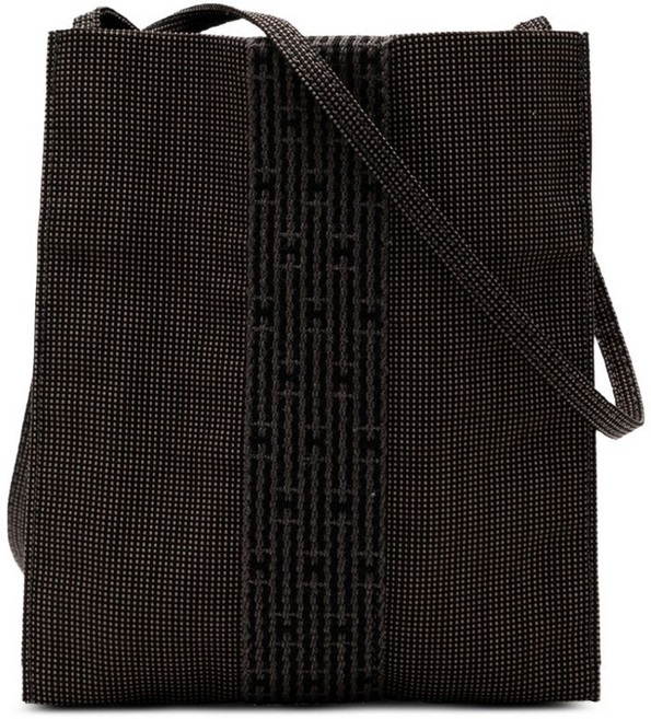 에르메스 중고 1990-2010 캔버스 에르라인 포쉐트 크로스 백